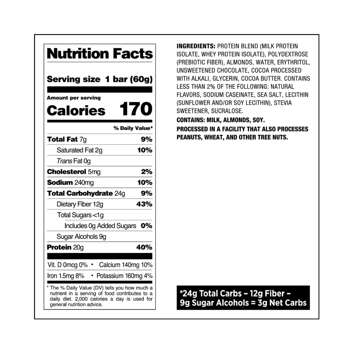 Double Chocolate Chunk Protein Bar