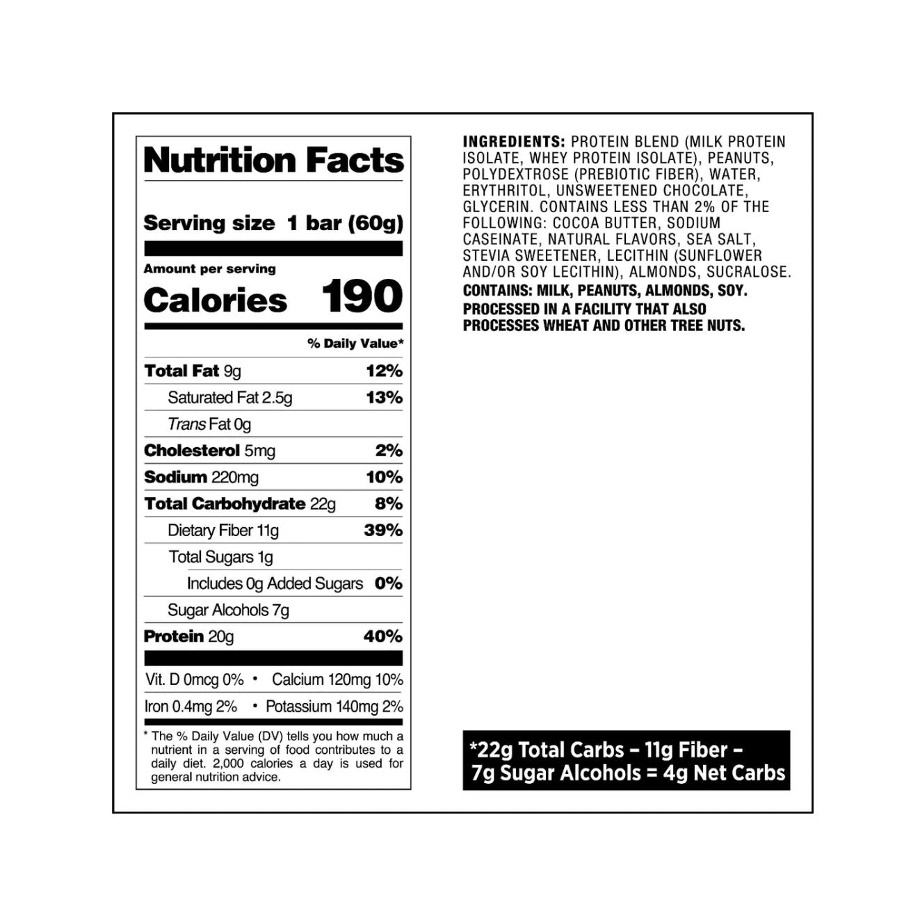 Quest Chocolate Peanut Butter Protein Bar