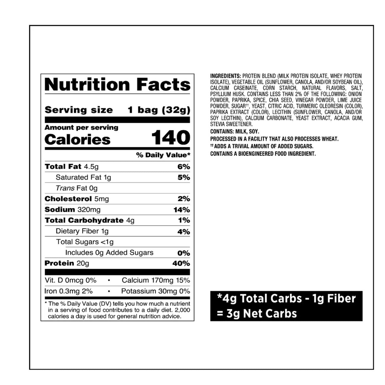 Chili Lime Protein Chips
