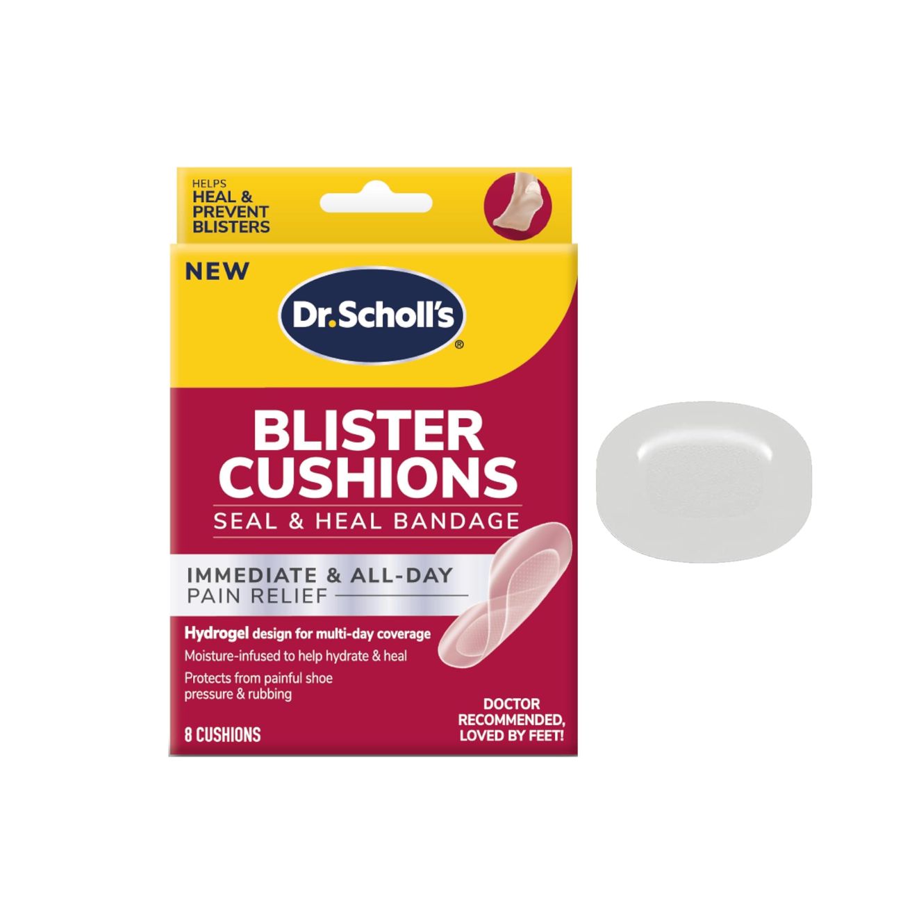 Blister Cushions Hydrogel