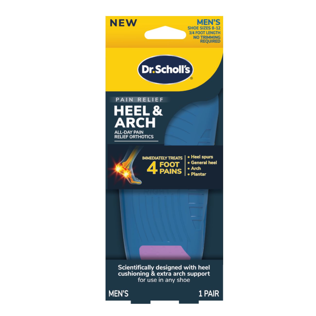 Heel & Arch Men