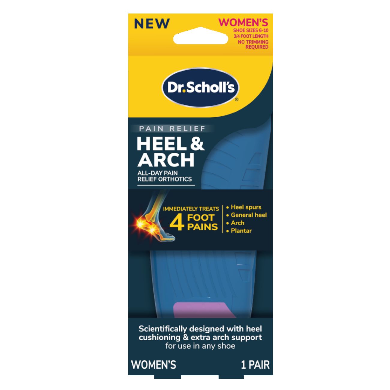Heel & Arch Women