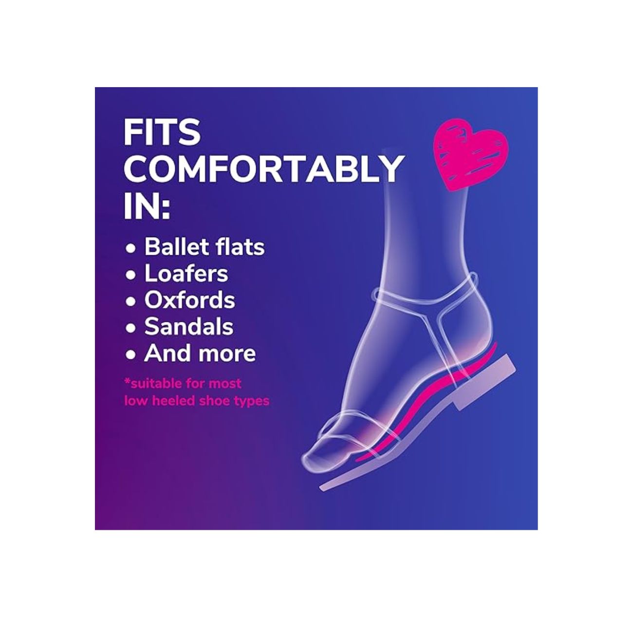 Gel Cushions Insoles Flat & Sandals Women