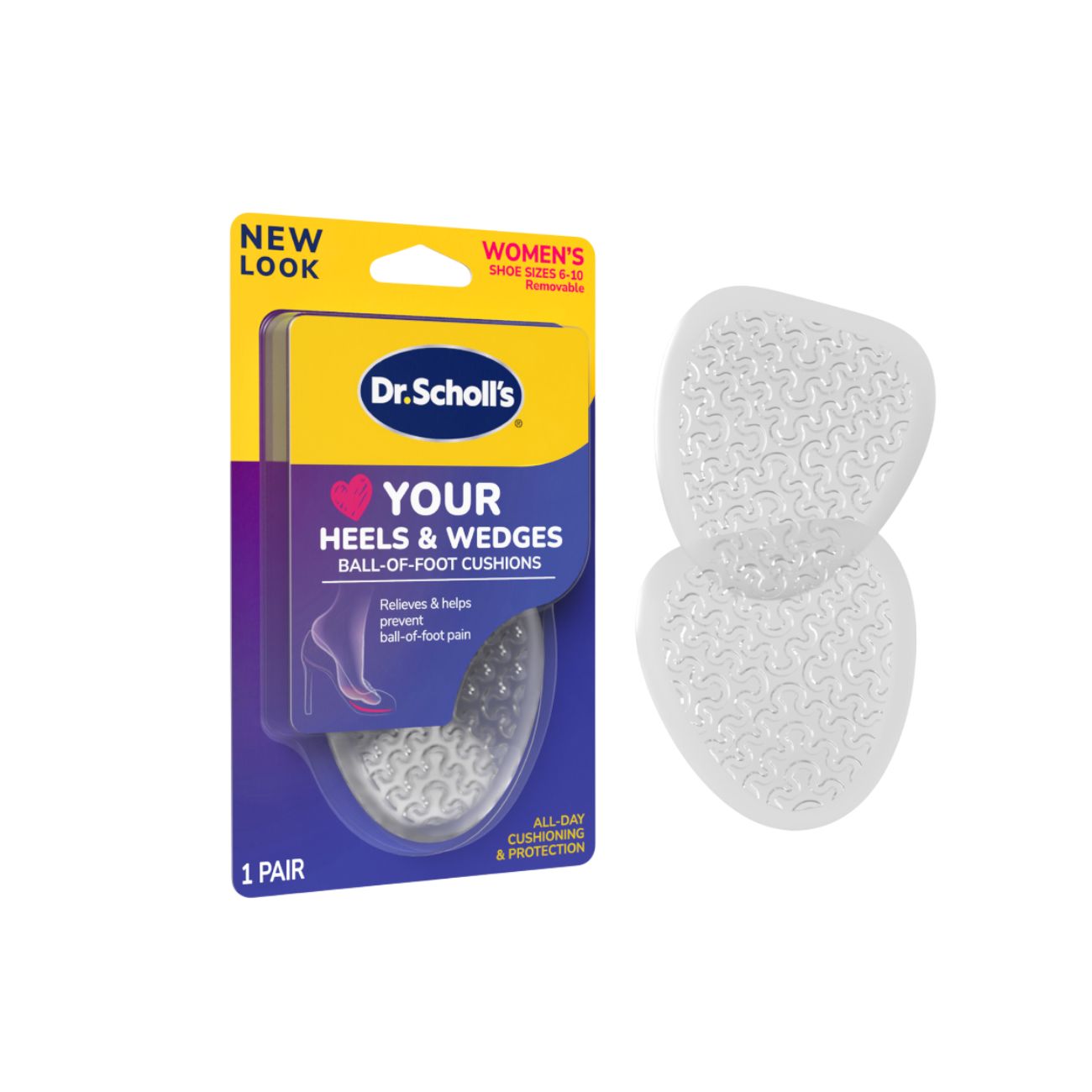 Heel & Wedges Ball PF Gel Foot Cushions Women