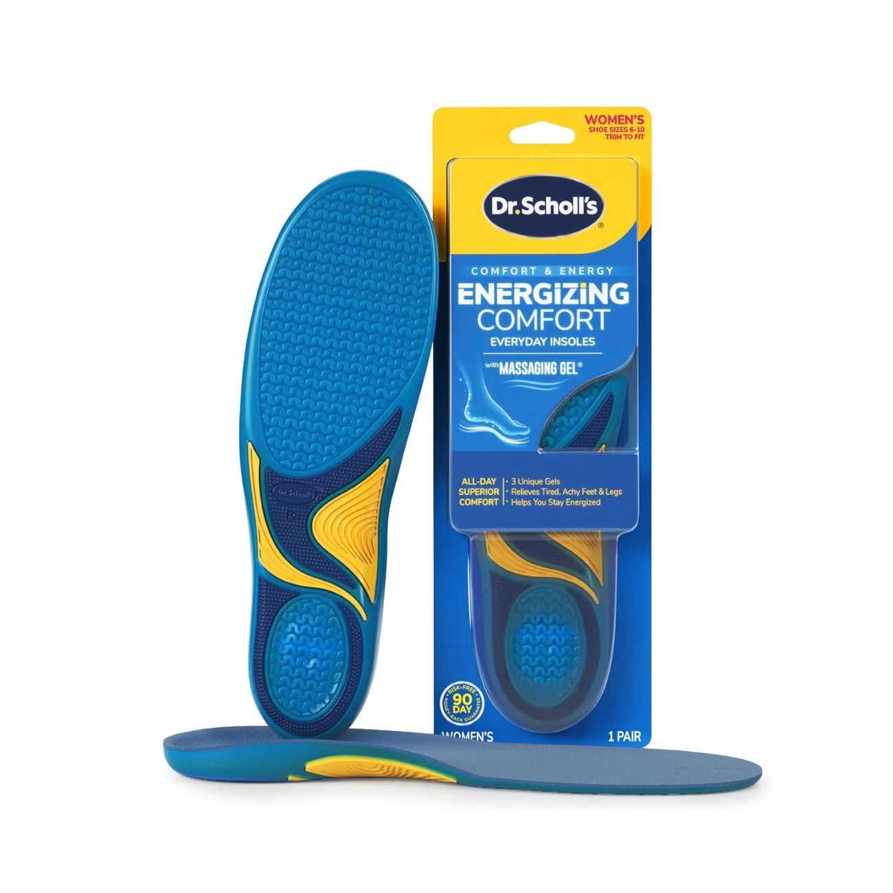 Energizing Comfort Everyday Insoles Women