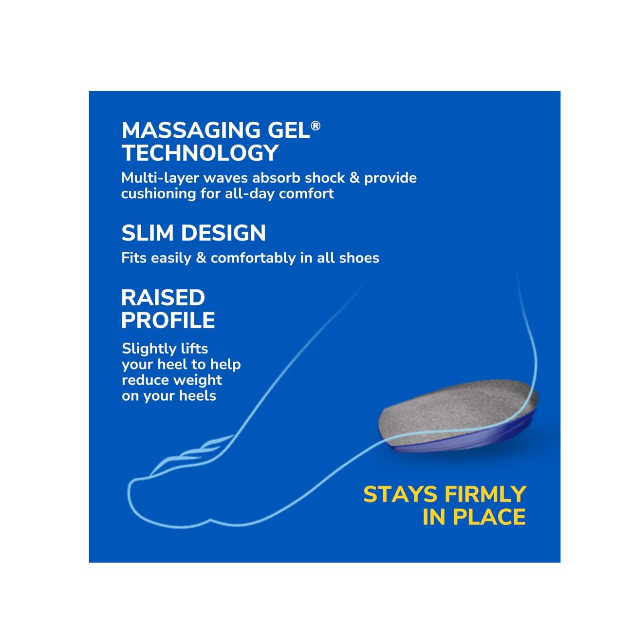 Gel Heel Cushions Women