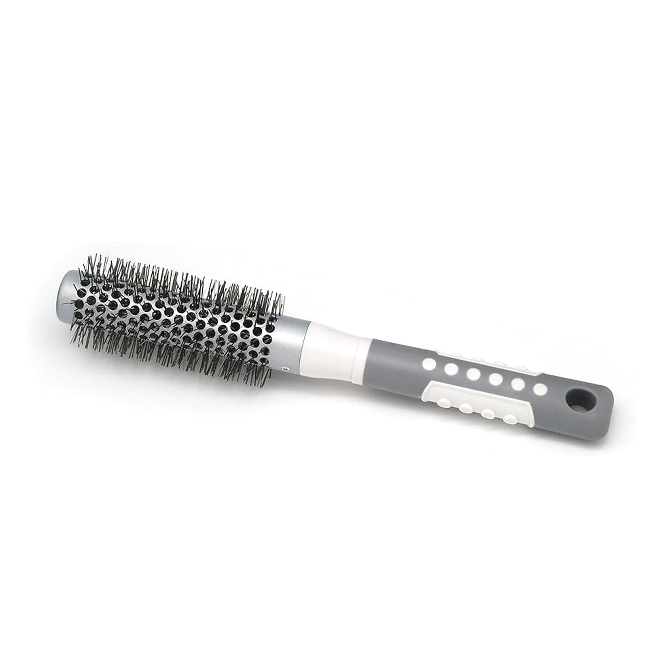 Basic Care Hair Round Ceramic Thermal Brush Grey