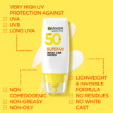 Super UV Invisible Serum Sunscreen SPF50+