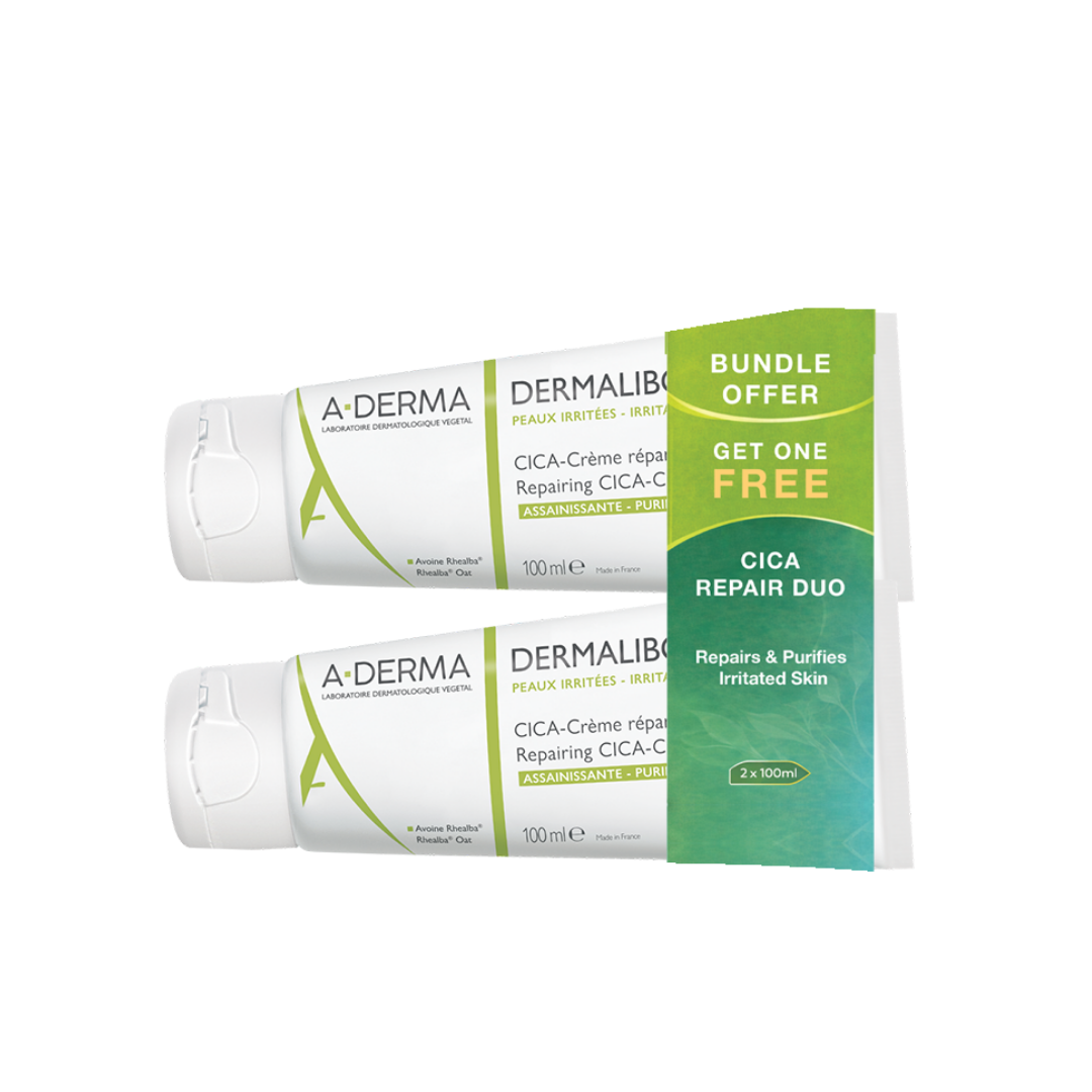 Dermalibour Cica Purifying Repair Cream Duo