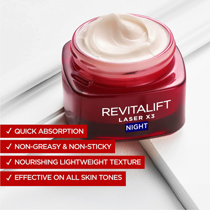 Revitalift Laser X3 - Night Cream Mask