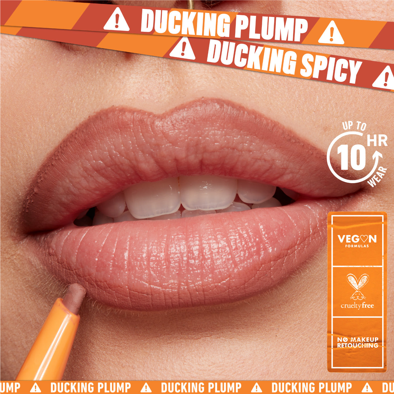 Duck Plump Plumping Lip Liner Up To 10 HR Wear, Matte Finish