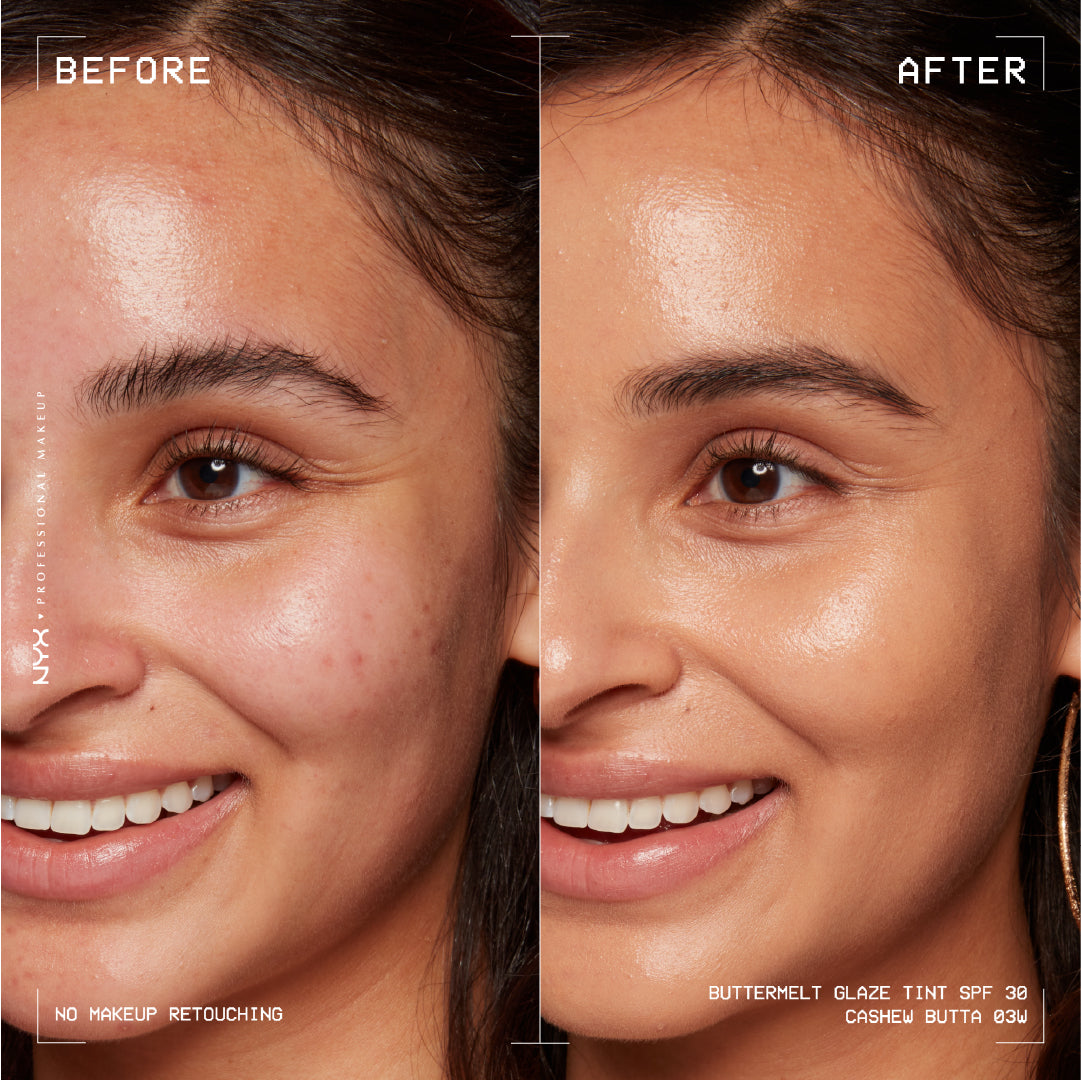 Buttermelt Glaze Soft Glow Skin Tint + SPF/FPS 30, Foundation, 12h Wear