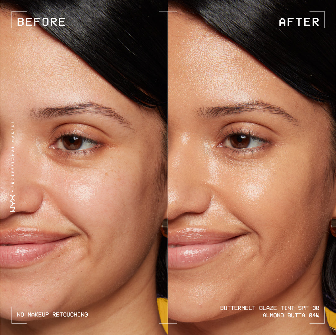 Buttermelt Glaze Soft Glow Skin Tint + SPF/FPS 30, Foundation, 12h Wear