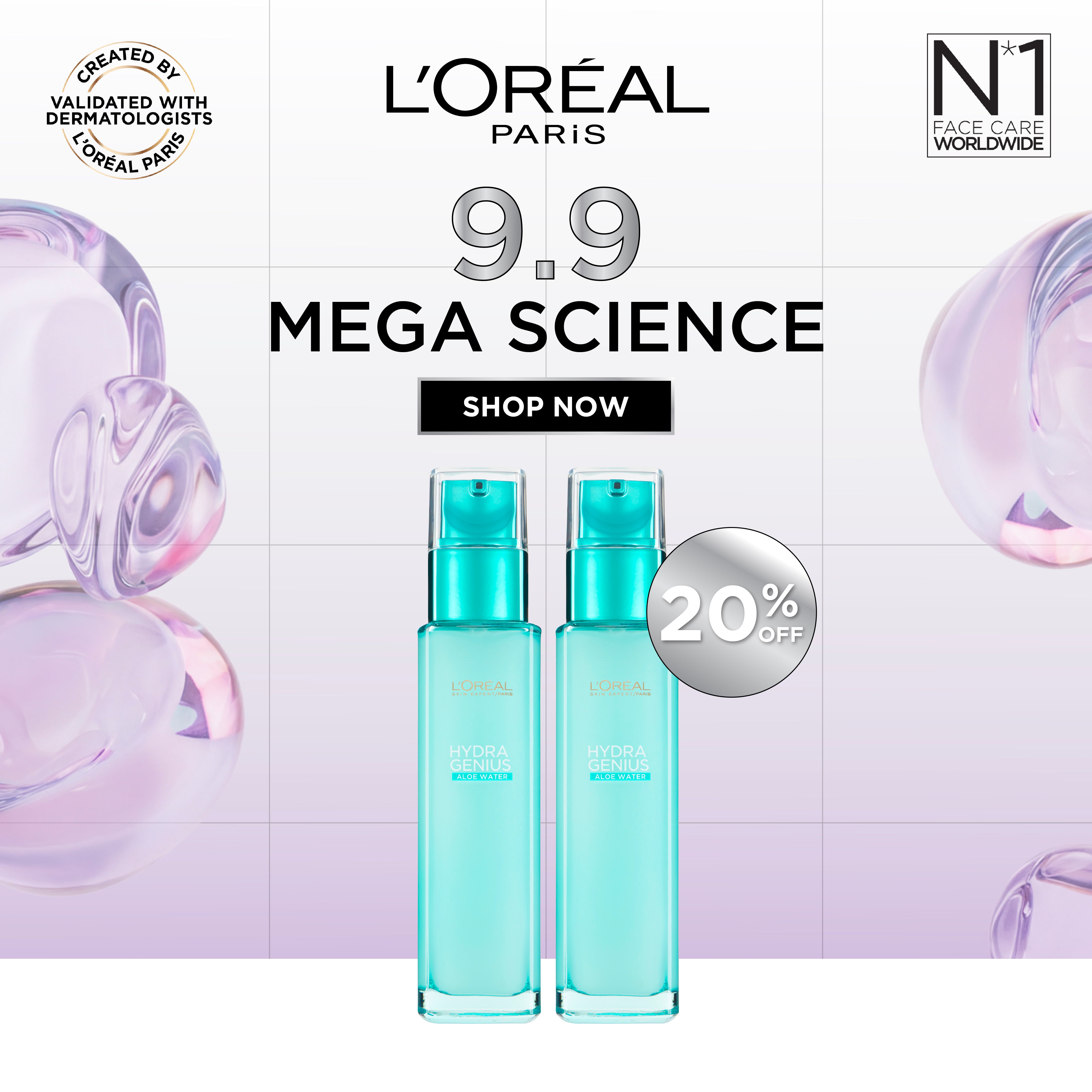Hydra Genius Normal to Combination Skin Duo