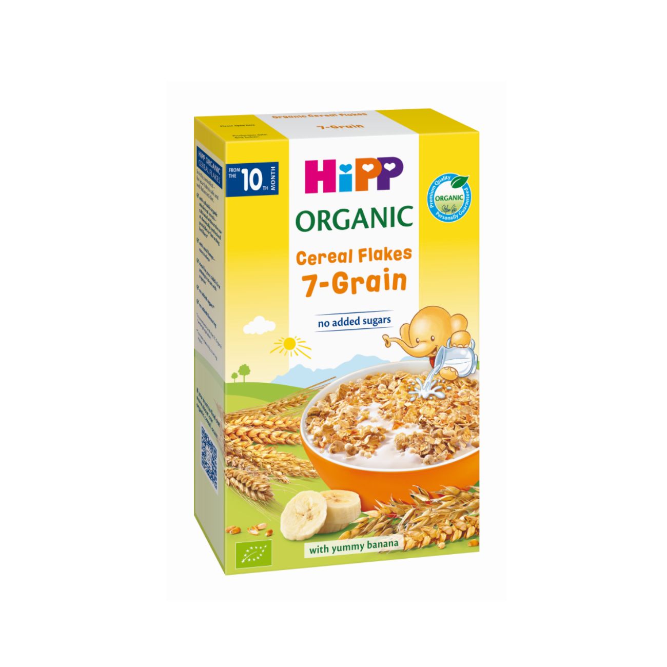 Organic 7 Grain Cereal Flakes 10M+