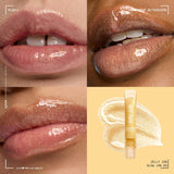 Jelly Job Lip Gloss, Lip Tint Gloss with Full-Bodied, Smoothing, and Hyper-Glossy Shine
