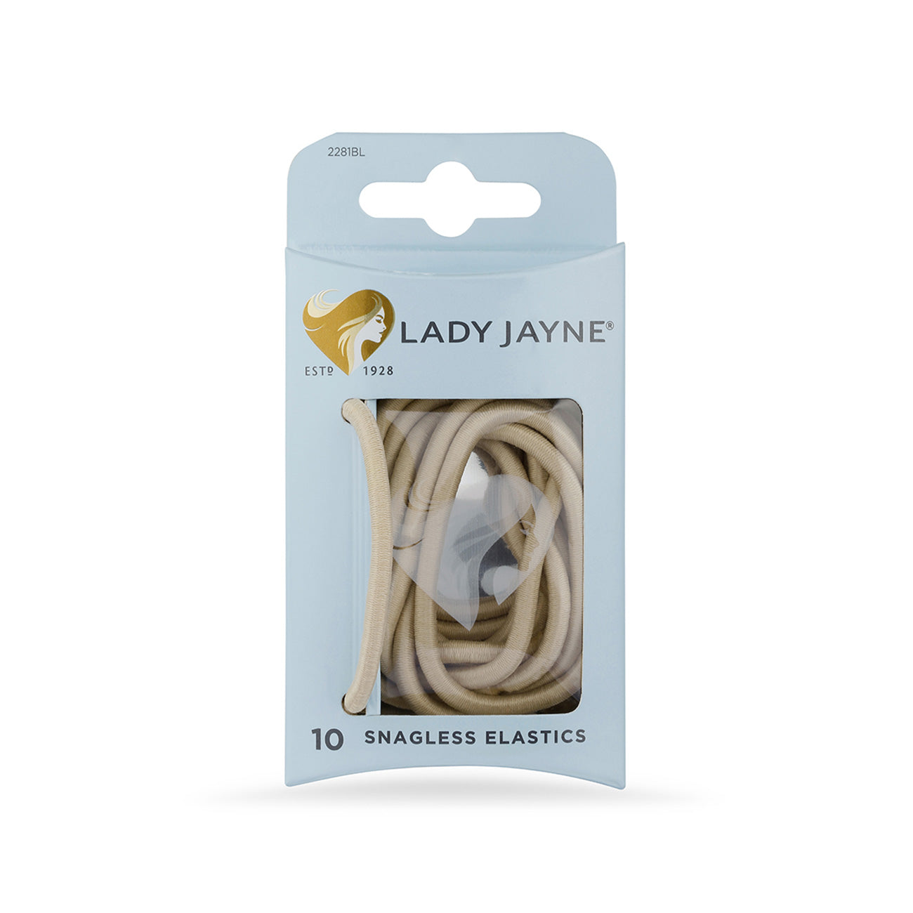 Blonde Snagless Thick Elastics