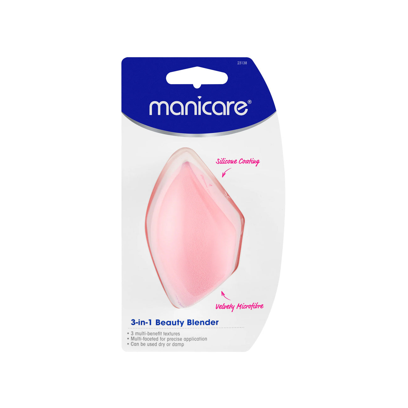 3n1 Beautu Blender Pink