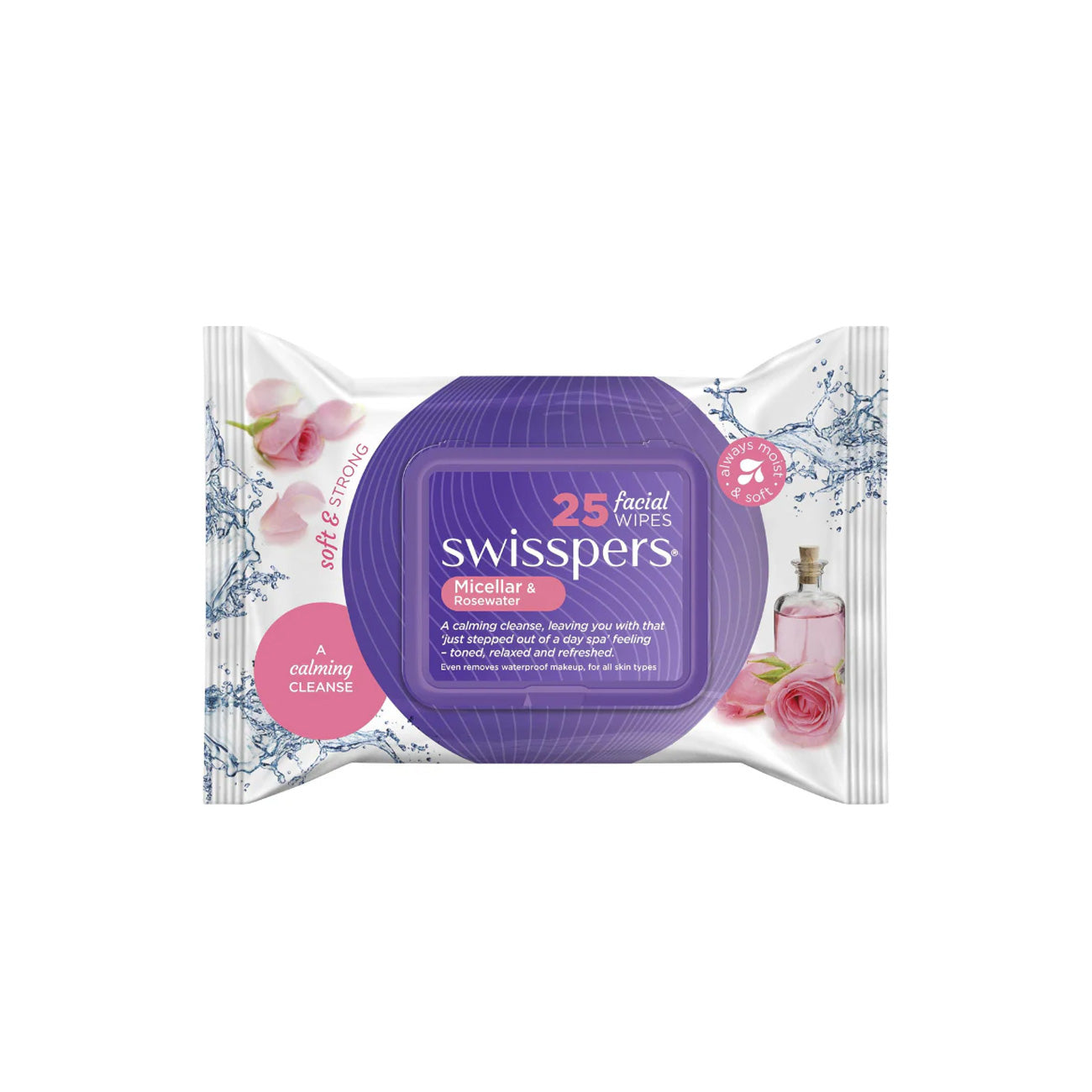 Facial Wipes Micellar & Rosewater