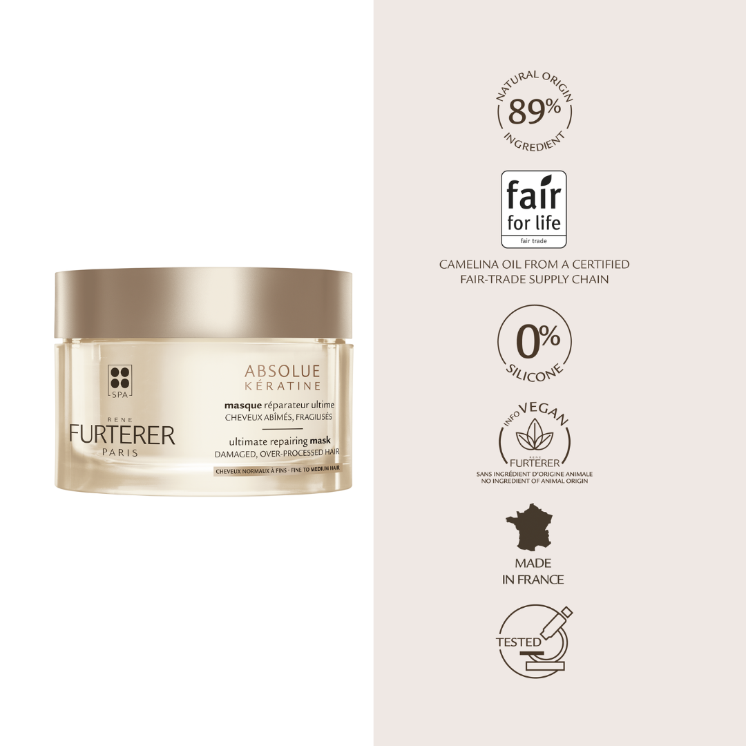 Absolue Kératine Repairing Mask, for damaged hair, 200ml
