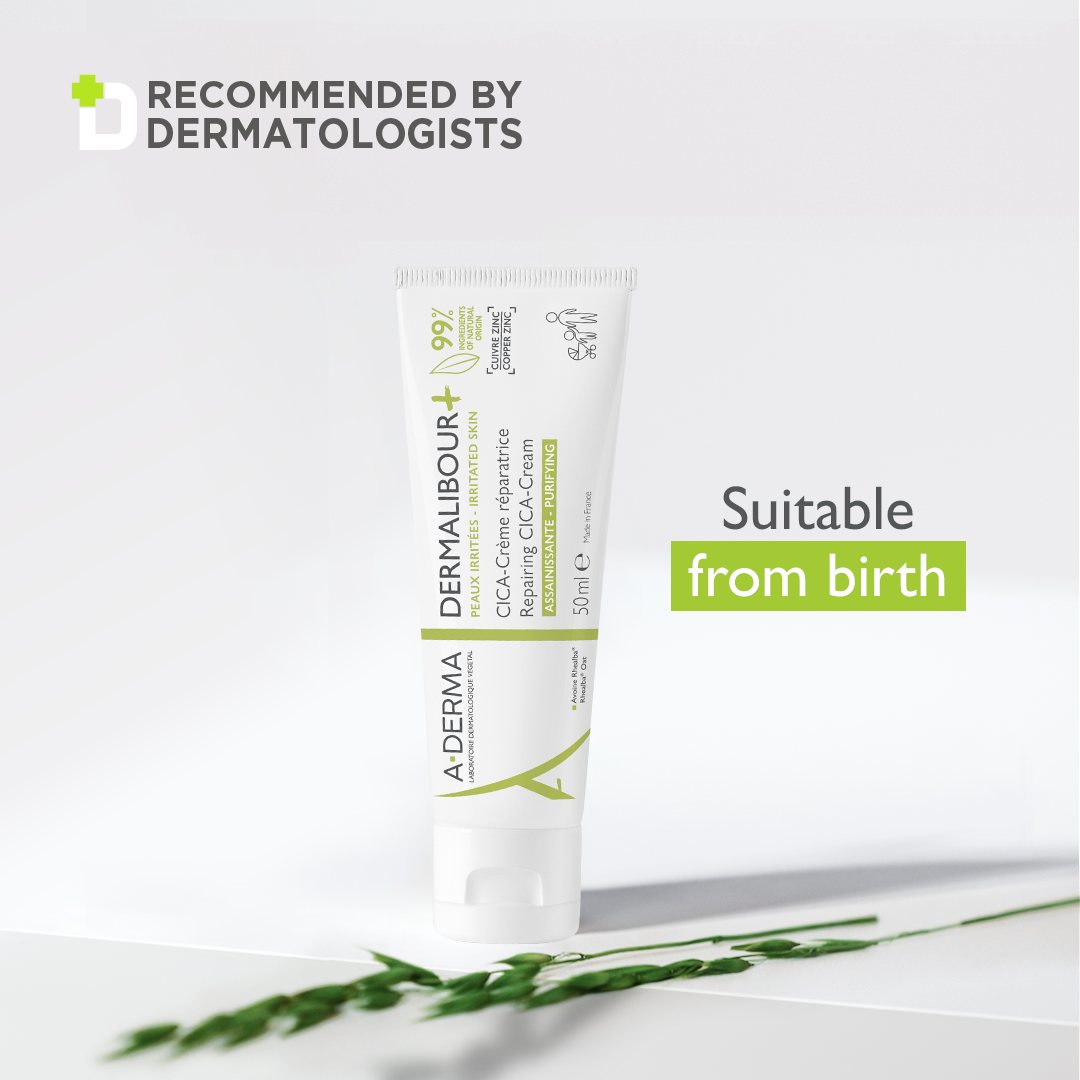 Dermalibour Cica Purifying Repair Cream Duo