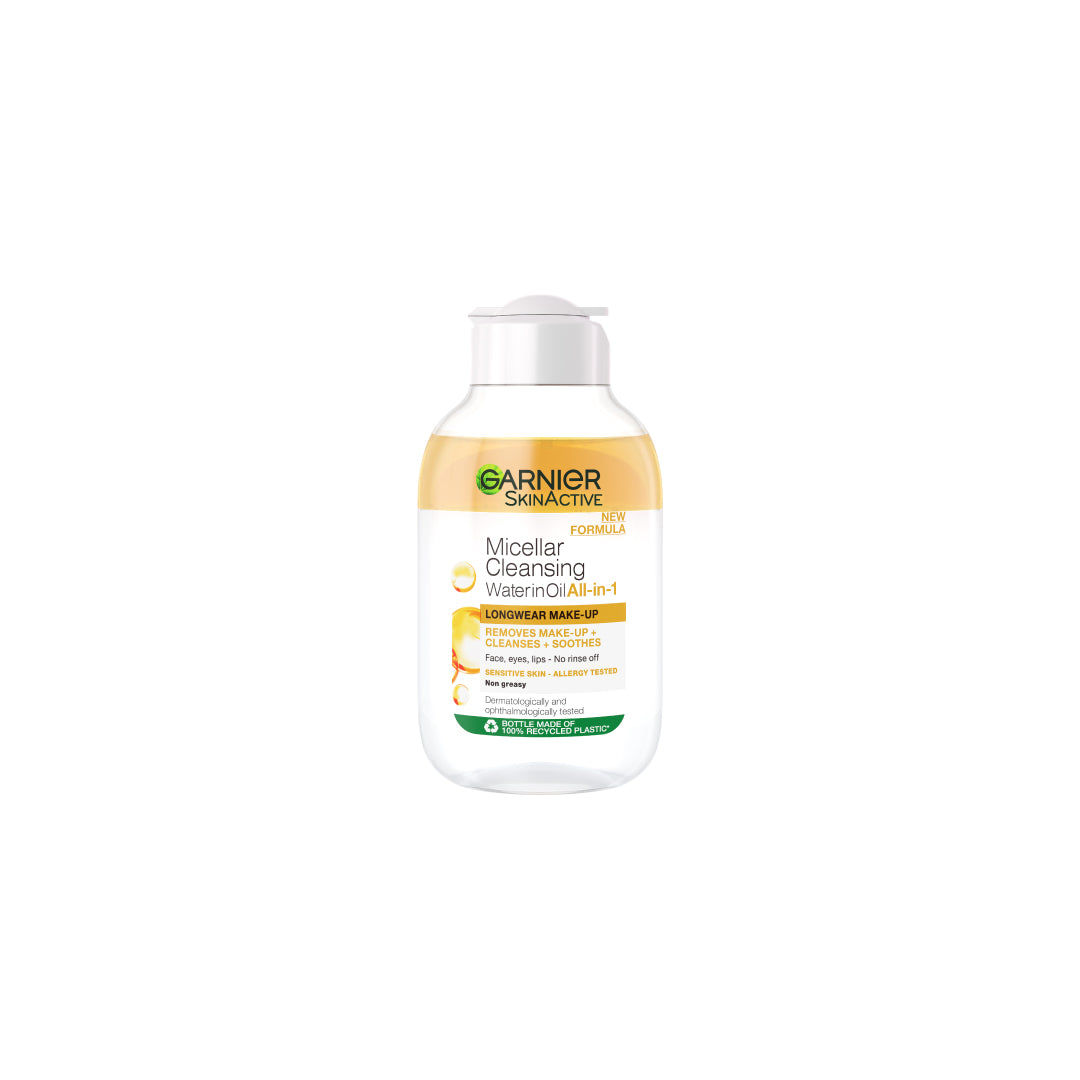 Garnier Micellar Water Oil-Infused Facial Cleanser and Waterproof Makeup Remover