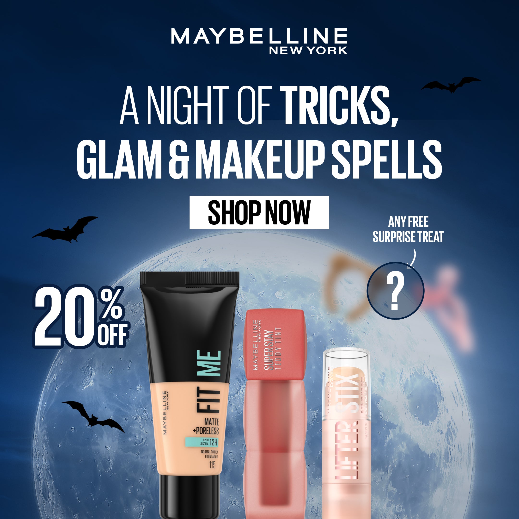 Super Stay Teddy Tint & Fit Me Matte Poreless Liquid Foundation & Stix Multi-Use Face Stick Trio