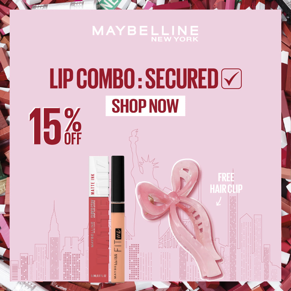 Flawless Fit Me Concealer & Superstay Matte Ink Duo