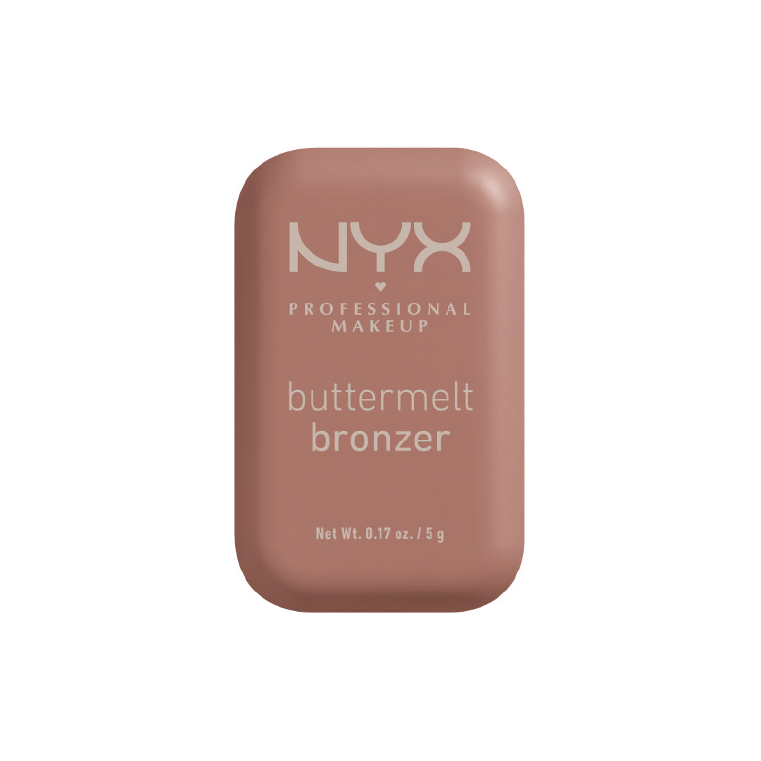 Buttermelt Bronzer, Powder Bronzer, 12 HR Wear, Fade Resistant & Transfer Resistant, Buildable, Vegan