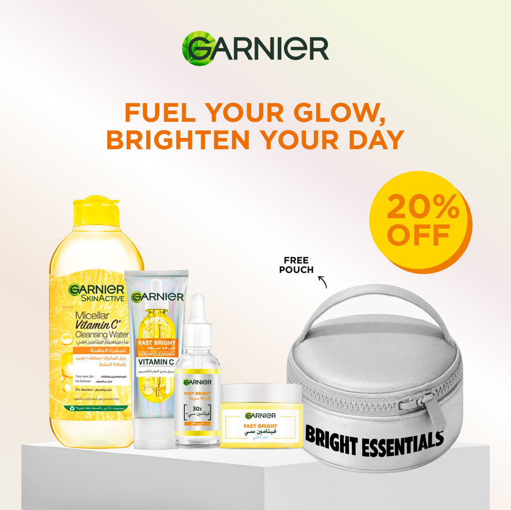 Fast Bright Micellar, Serum Cleanser + Fast Bright Serum Vit C  & Water Gel Offer