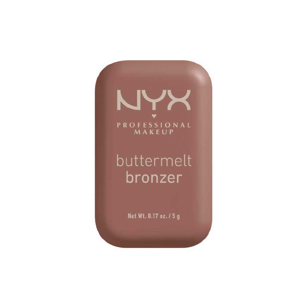 Buttermelt Bronzer, Powder Bronzer, 12 HR Wear, Fade Resistant & Transfer Resistant, Buildable, Vegan
