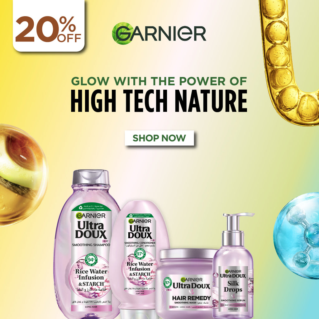 Garnier Hair Silk Smoothing Full Routine