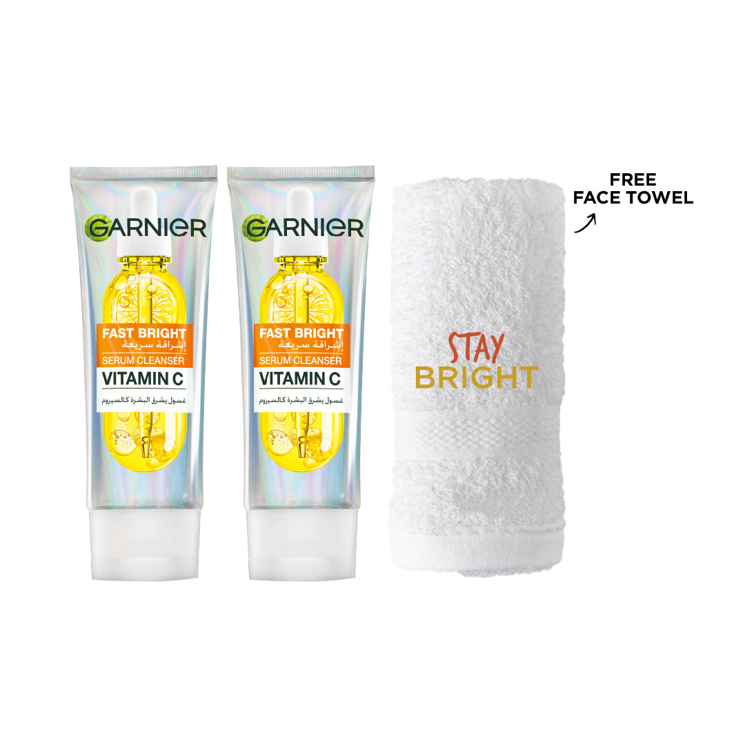 Fast Bright Serum Cleanser Duo