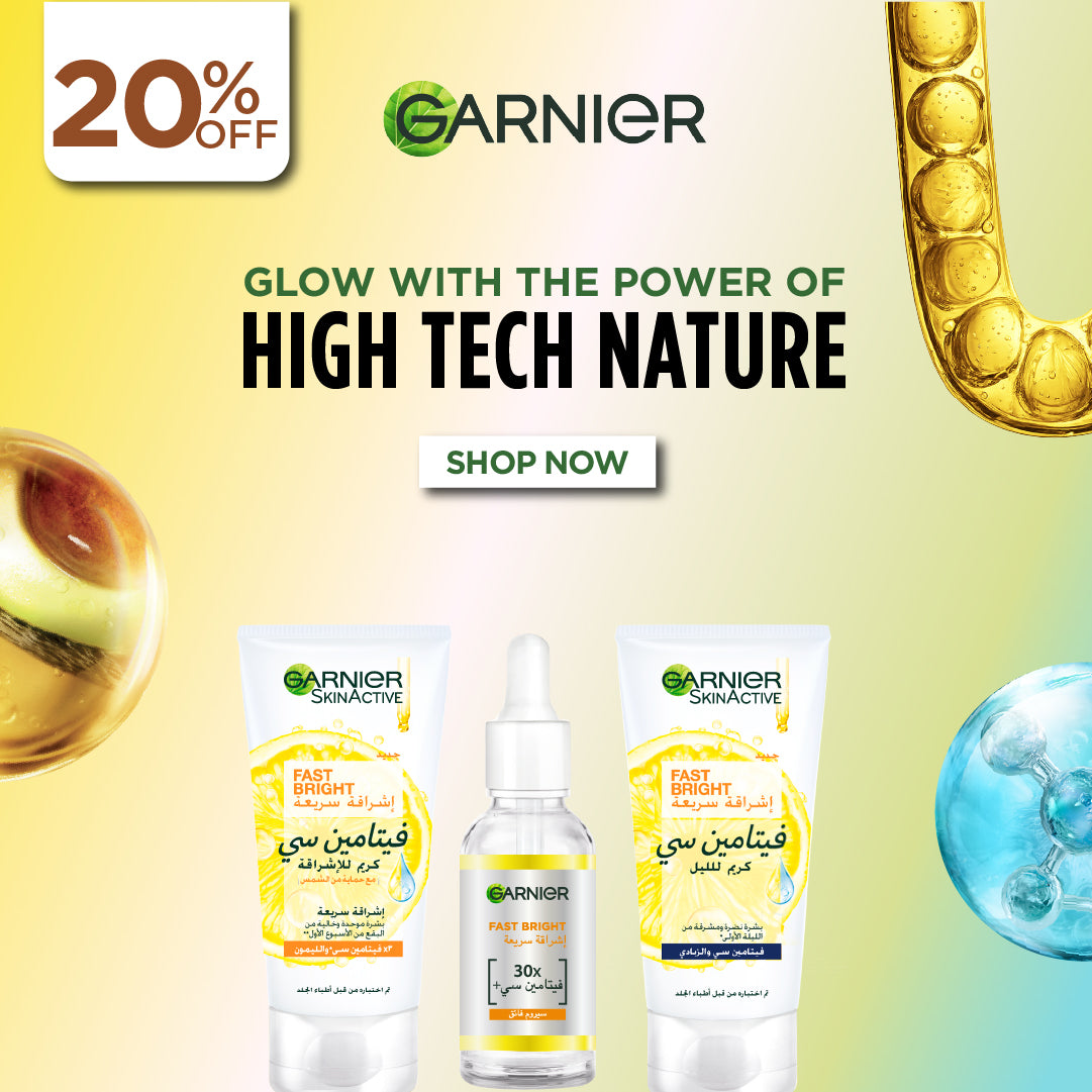 Skin Active Fast Bright  Trio - Vitamin C & Day Cream & Night Cream