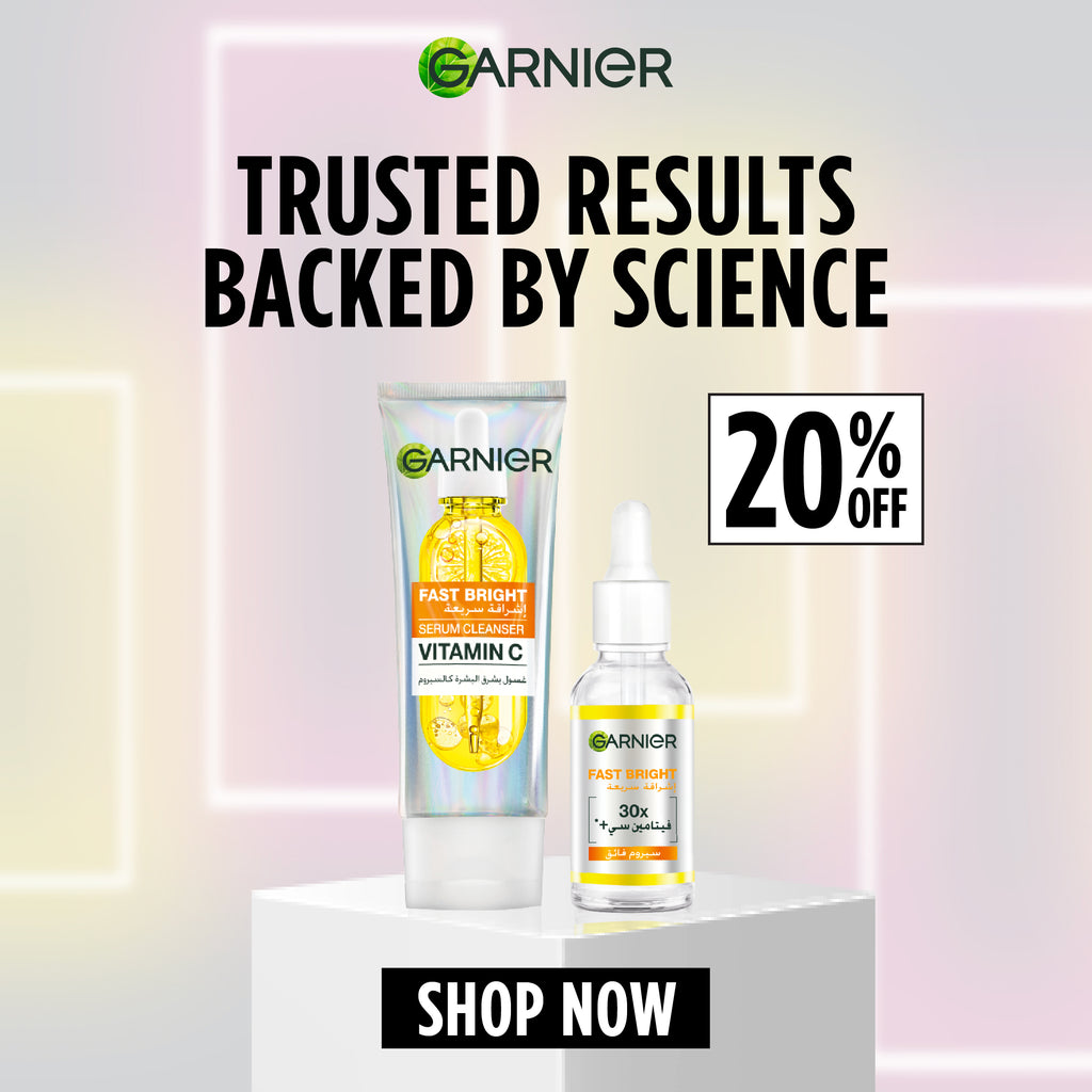 Fast Bright Serum Cleanser & Skin Active Fast Bright Vitamin C Day Serum Duo