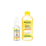 Fast Clear Micellar Water with Salicylic Acid for Acne Prone Skin & Skin Active Fast Bright Vitamin C + Niacinamide 30x Brightening Booster Day Serum