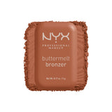 Buttermelt Bronzer, Powder Bronzer, 12 HR Wear, Fade Resistant & Transfer Resistant, Buildable, Vegan
