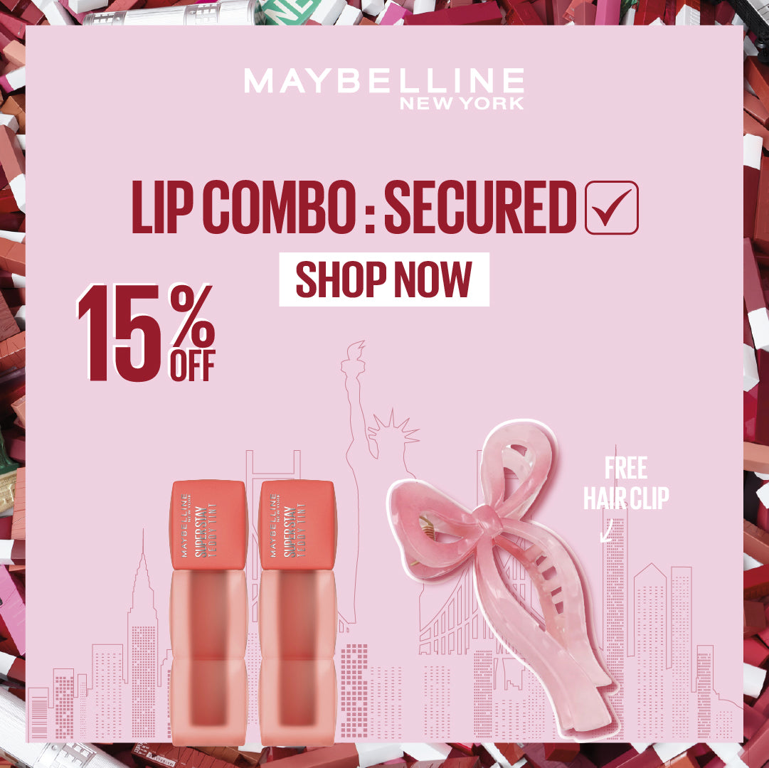 Super Stay Teddy Tint  Soft Blurred Matte Lip Tint Duo
