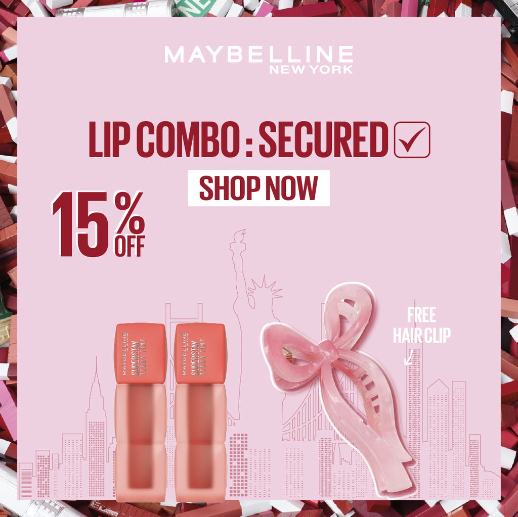 Super Stay Teddy Tint  Soft Blurred Matte Lip Tint Duo