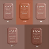 Buttermelt Bronzer, Powder Bronzer, 12 HR Wear, Fade Resistant & Transfer Resistant, Buildable, Vegan