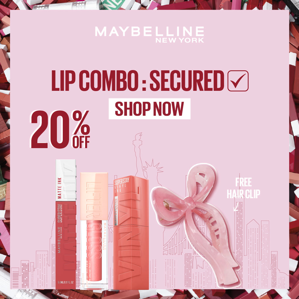 Lifter Gloss Lip Gloss &  Superstay Matte Ink & Super Stay Vinyl Ink Trio