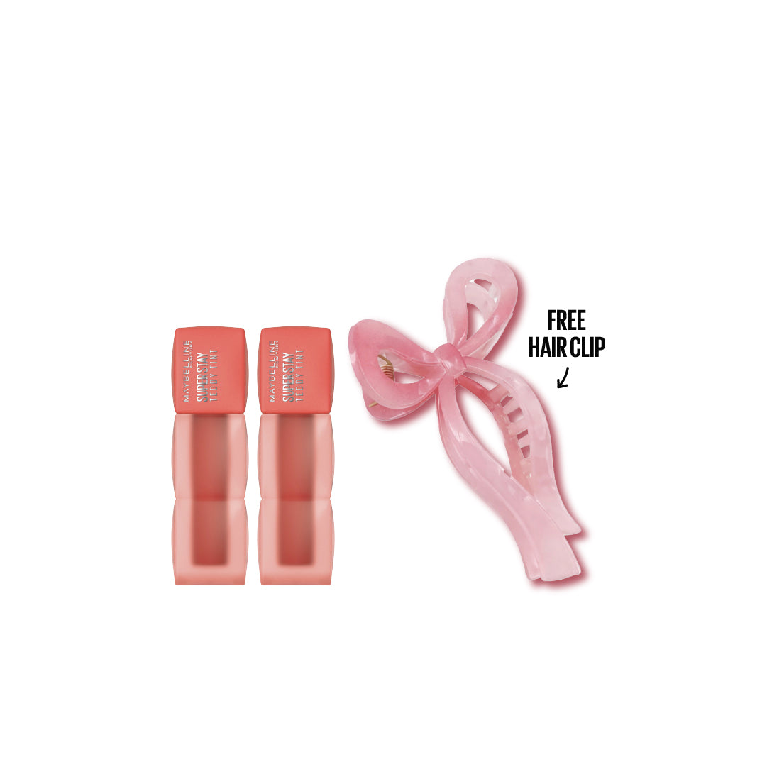 Super Stay Teddy Tint  Soft Blurred Matte Lip Tint Duo