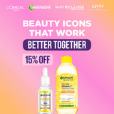 Fast Clear Micellar Water with Salicylic Acid for Acne Prone Skin & Skin Active Fast Bright Vitamin C + Niacinamide 30x Brightening Booster Day Serum