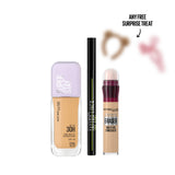 Tattoo Studio Ink Pen Eyeliner & Super Stay Lumi-Matte & Instant Age Rewind Eraser Concealer Trio