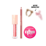 Lifter Liner Lip Liner Pencil & Cloudtopia Blush for Cheeks and Lip Mousse &  Lifter Gloss Lip Gloss Trio