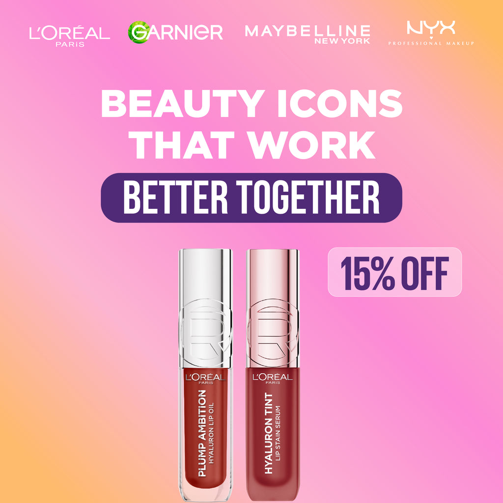 Hyaluron Tint Lip Stain Serum & Plump Ambition Hyaluron Lip Oil Duo
