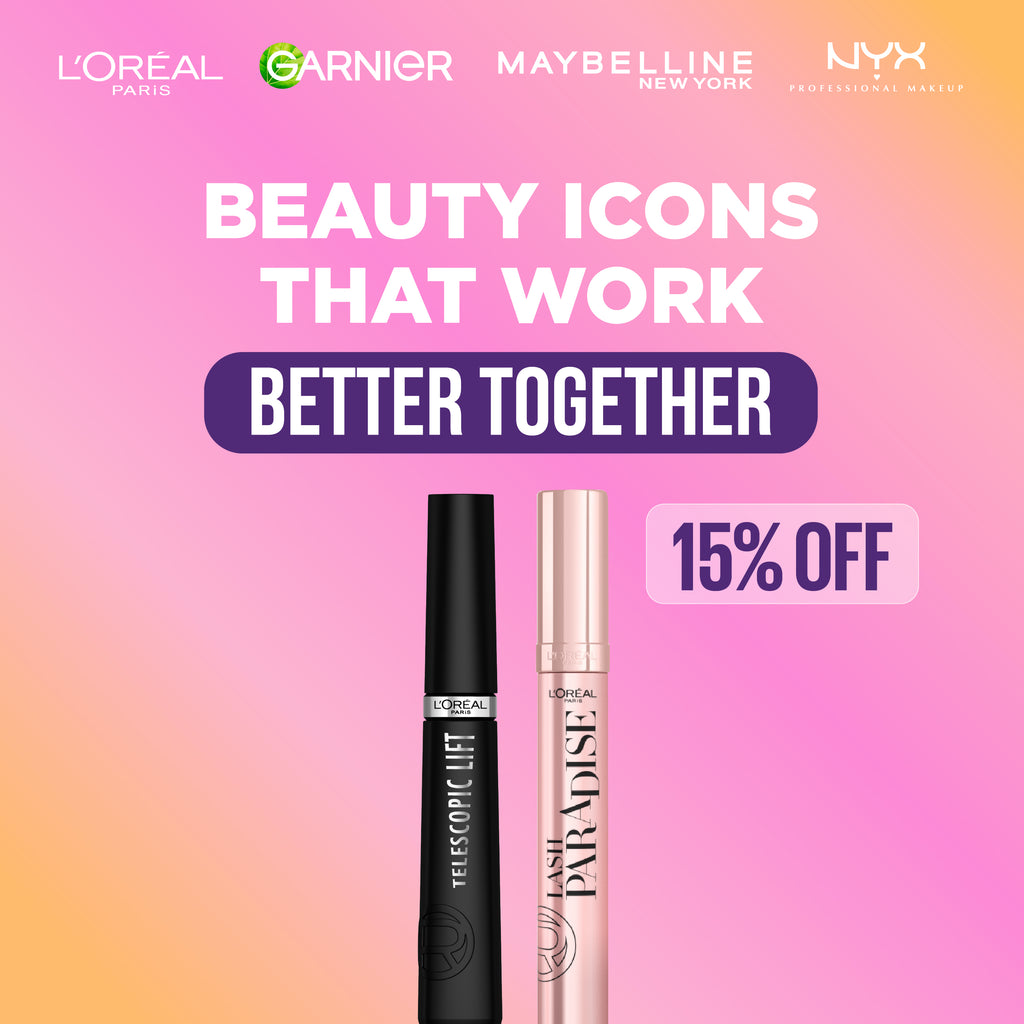 Lash Paradise Mascara & Telescopic Lift Washable Mascara Duo