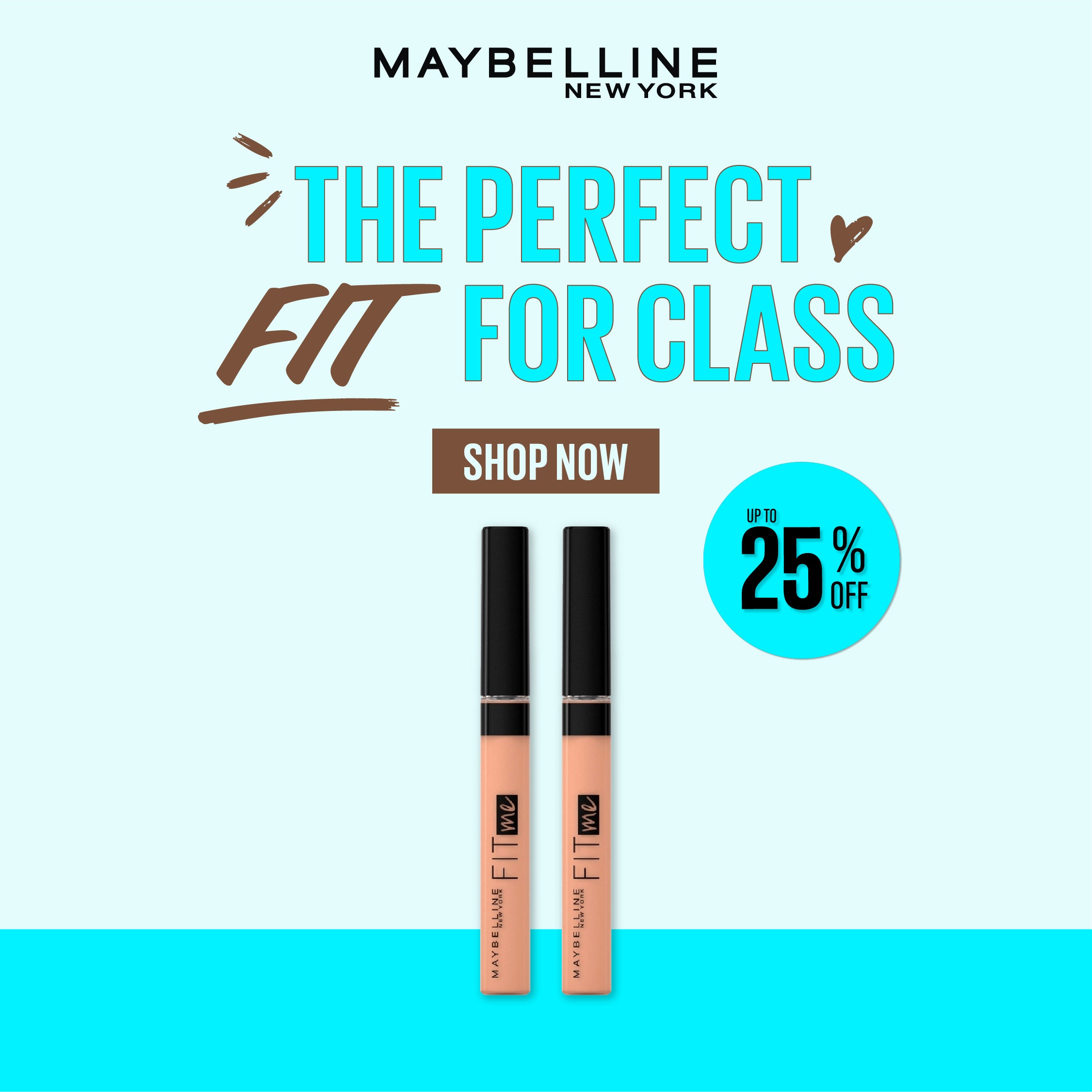 Flawless Fit Me Concealer Natural Coverage Duo