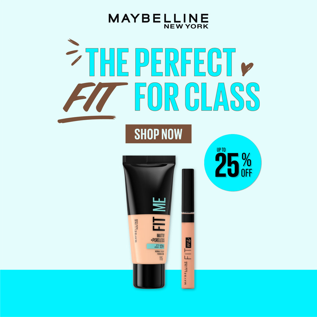 Fit Me Matte Poreless Liquid Foundation & Flawless Fit Me Concealer Duo