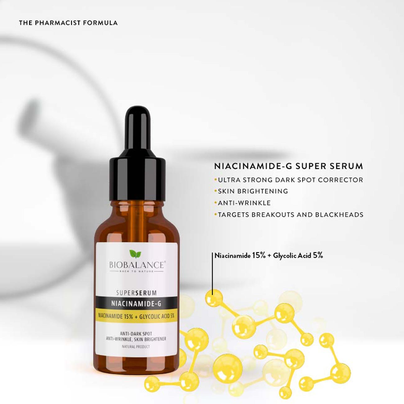 Niacinamide-G - Niacinamide 15% + Glycolic Acid 5% Super Serum